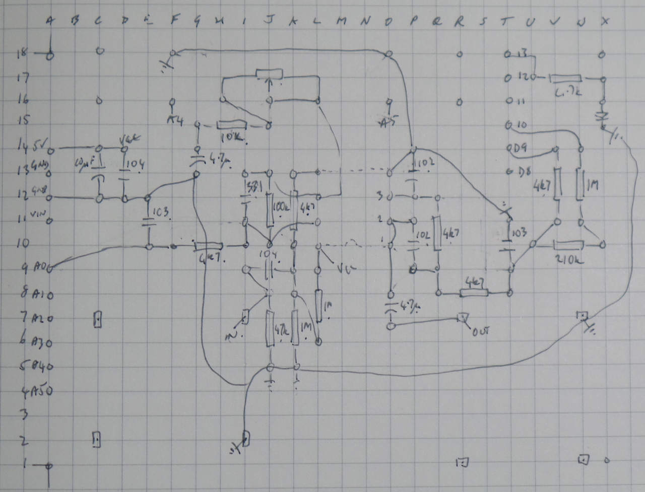 AudioDSP_protoboard_layout